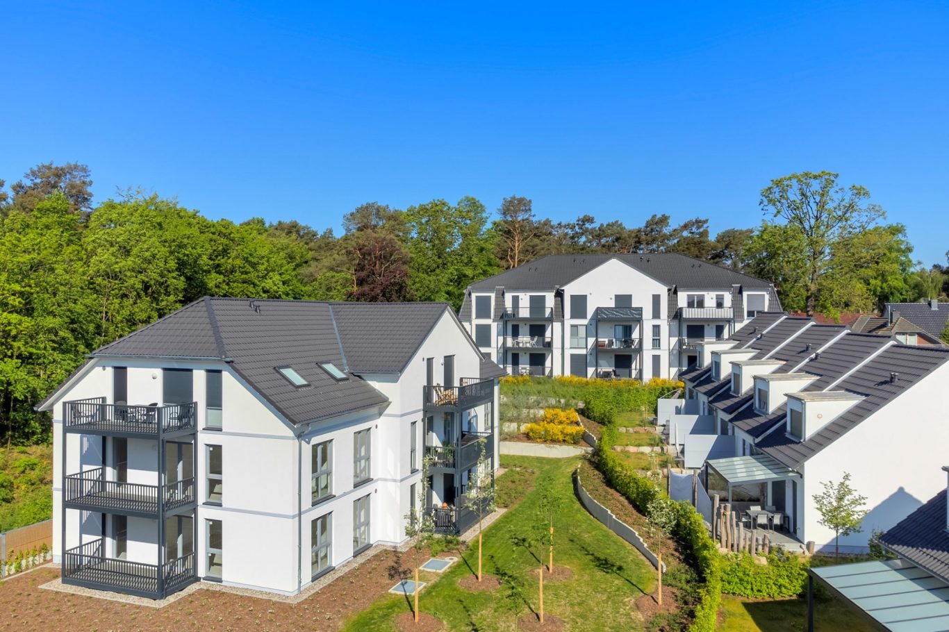 Lageplan Bernsteinquartier